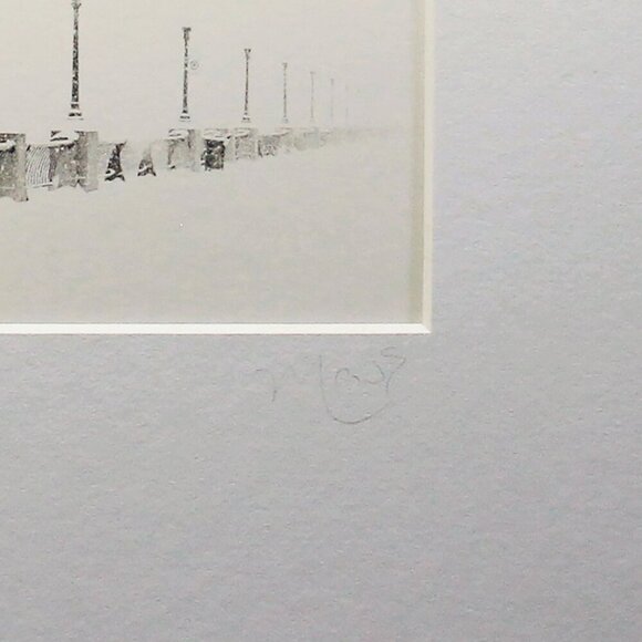 Silver Bromide Photograph Allan Manus Montréal Port Walker With Mat - Picture 5 of 5